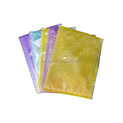 China Purple Rite Bubble Mailer Packaging Heart Shaped Ziplock Bubble Mailer Bags With Zipper For Make Up Bags for sale