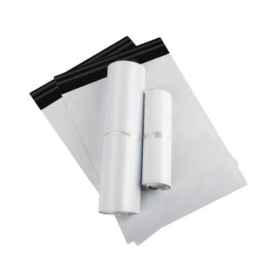 China Good Quality PE Polymailer Apparel Mailing Ads Poly Custom Mailing Bags Large White Plastic Poly Bag Waterproof Material Messenger For Apparel for sale