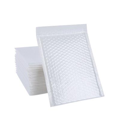 China Cosmetic Hot Sale 4 x 8 Bubble Mailer White Printed Padded Envelopes With Logo for sale