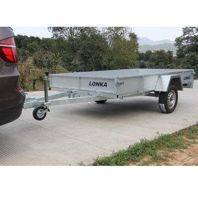 China Durable LED Light Tilting Heavy Duty Trailer Car Trailer for sale