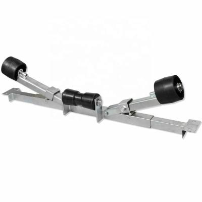 China Marine Ship Leisure Boat Trailer Bottom Bracket with Keel Rollers for sale