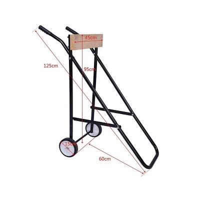 China Hot Sales Tools Folding Trolley Marine Engine Display Stand Marine Equipment Outboard Motor for sale