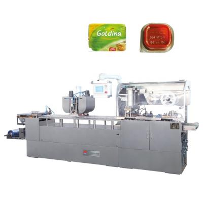 China Automatic Food CE Flat Plate Food Blister Packing Machine for sale