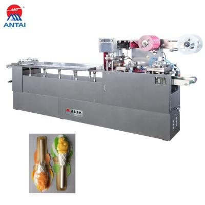 China Hot Selling Cheap Custom Type Automatic Lollipop Cat Fast Candy Blister Packing Food Dish Machine for sale