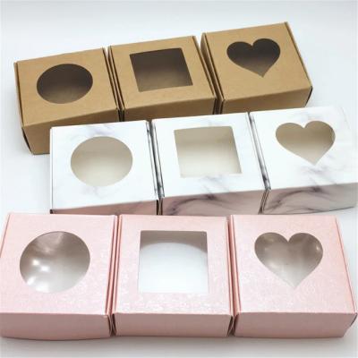 China Fashion Biodegradable Handmade Kraft Paper Printing Jewelry Boxes Showcase Gift Boxes for sale