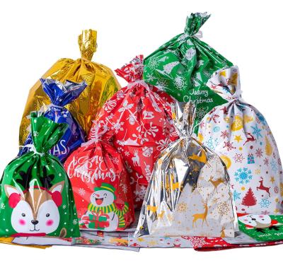 China Assorted Promotion Plus Size Packaging Styles Christmas Candy Bags For Xmas Party Xmas Holidays for sale