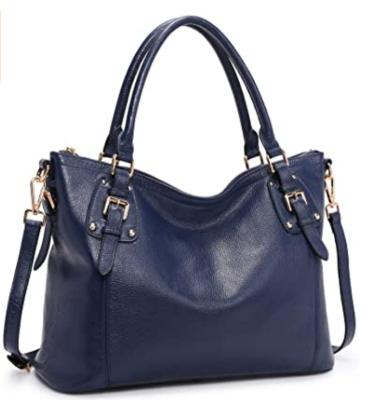 China Lady Fashion New Designs Soft Shoulder Handbag Women's Leather Women's Tote Bag for sale