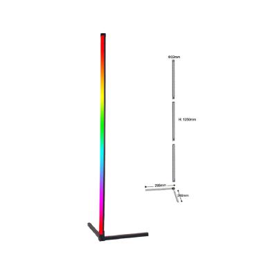 China Minimalist Smart Vertical Led Floor Lamp With Tuya APP for sale