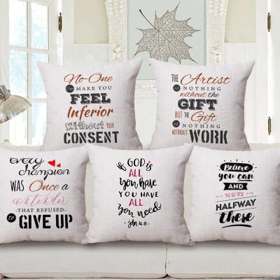 China European Artistic Cotton Pillow Case Design Jacquard Style Cushion Canvas Cover for sale