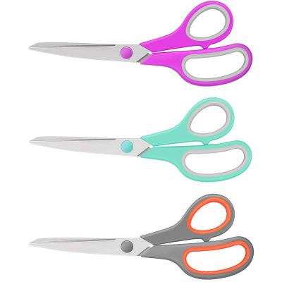 China Sewing Scissors 8 Inch Desktop Scissors Eco-friendly Universal Sturdy Pointed Household Scissors for sale