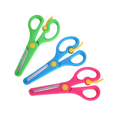 China Craft Scissors Student Scissors With Safety PP Eco-Friendly And Child Safety Scissors Children Small Children Scissors for sale