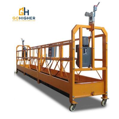 Chine gondola systems suspended platform hoist mobile cleaning lifting platform davit à vendre