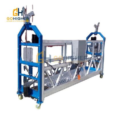 China ZLP 500 Steel Suspended Working Platform Online Technical Support With Electrical Panel zu verkaufen