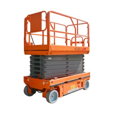 China Self Propelled Scissor Lift Platform Machine Building Construction 2470*1170*2290 for sale