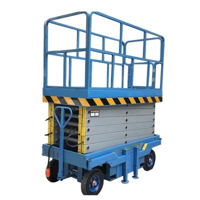 Κίνα Mobile Electric Hydraulic Scissor Lift Platform With Fixed Claw 1300*700 Table Size προς πώληση