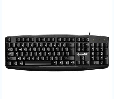 China Anti-ghosting keyboard cheap wired keyboard and mouse 104 keys for Home Office for sale