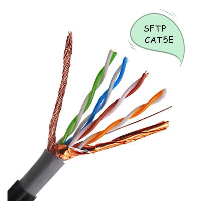 China Computer cable factory produce LAN Cable UTP/FTP/STP/SFTP network cat5e cable for sale