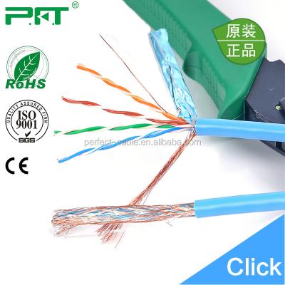 China Netwoking high speed digi-link cable indoor cat5e conductor sftp CU/CCA/CCS/CCC networking cable for sale