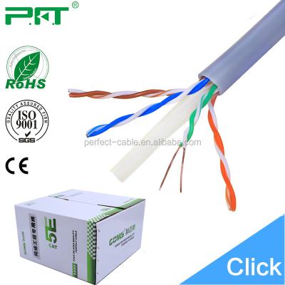 China Networking 300yard 1000ft bundle utp cat6 cable coiled data cable 305m for sale