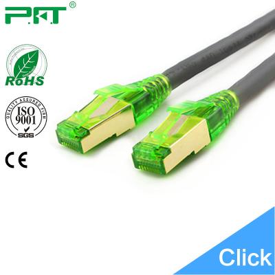 China Patch Cord China Famous Brand Stock LSZH Copper/CCA Large 4 Pair SFTP Cat6a Patch Cord Cable for sale