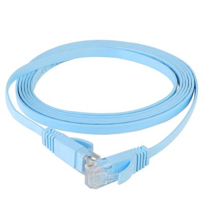 China UTP Flat Cat5e cat6 UTP Flat Patch Cord Best Patch Cord Cable Price for sale