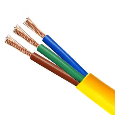 China White/Black/Yellow Color 3 PFT Underground Generation 450/750V Cores Rated Voltage Electrical Cable/Power Cable/Electrical Wire for sale