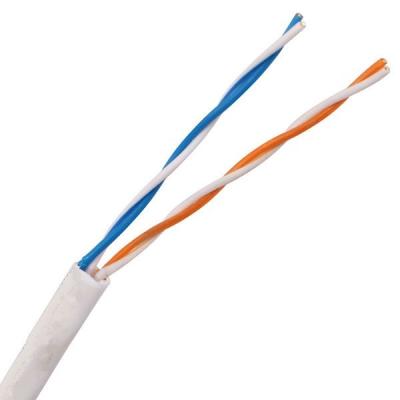 China Good Price Telecommunication Indoor Cat3 2 Pair Bare Copper Telephone Cable For Communication for sale