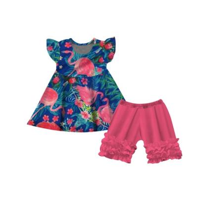 China 2021 Toddler Boutique Girl Clothing Spring Summer Baby Clothes Wholesale Children's Boutique Eco-Friendly Clothing for sale