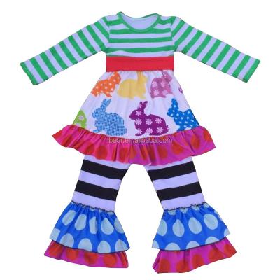 China Eco - Friendly Wholesale Kids Apparel USA Easter Boutique Girl Apparel for sale