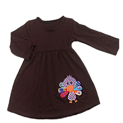 China 2020 New Thanksgiving Children's Eco-Friendly Clothes Embroidered Boys And Girls T Shirts Skirt for sale