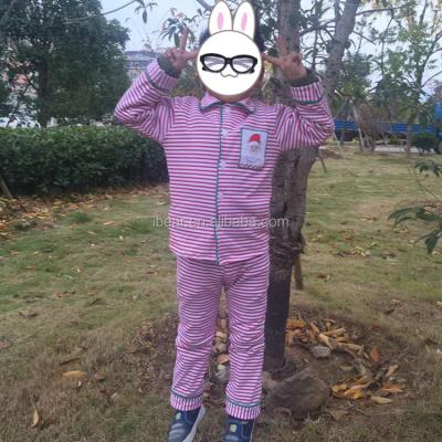 China Eco-Friendly Christmas Pajamas Cotton Kids Boutique Wholesale Striped Clothing for sale