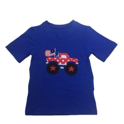 China Breathable Wholesale Boys Fashion Kids Good Boys Prints T Shirts for sale