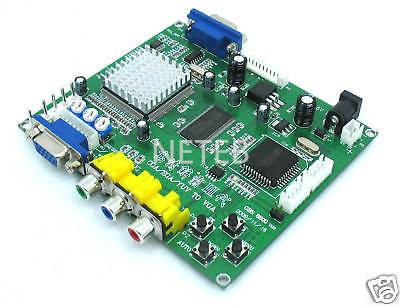 China CGA/EGA/YUV to VGA HD-Converter PCB(single VGA output) for sale