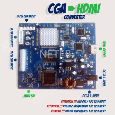 China CGA to Hdmi converter board for sale