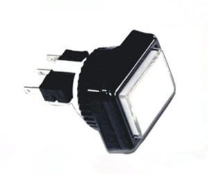 China USD1.95----34*28mm Illuminated push button with led light and microswitch for sale