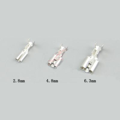 China Terminal Crimp w/Case Female Spade Quick Connector For Chain Cable Arcade for sale