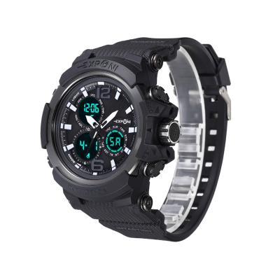 China Fashion Men's Wristband Mechanical Watch Sports TPU Strap Automatic Time Digital Watch en venta