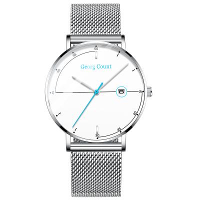 China Wrist watch Waterproof Simple Casual Quartz Watch Men's Business Quartz Watch Te koop