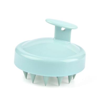 China NEW Silicone Bottle Style Professional Electroplate Detangling Hair Brush for sale