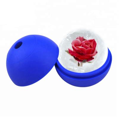 China Wholesale Christmas Popular Gift Accessories Silicone Toy Ball Ice Mold Organic Silicone for sale