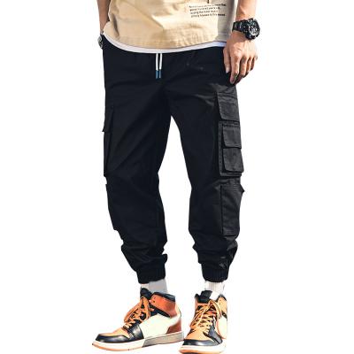 China 2019 Viable Wholesale Clothing High Quality Cotton Loose Frayed Mens Jogging Sweatpants for sale