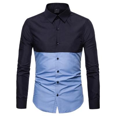 China Other Cheap Hot Sale Autumn Good Quality Designers Work Shirts For Men Long Sleeve for sale