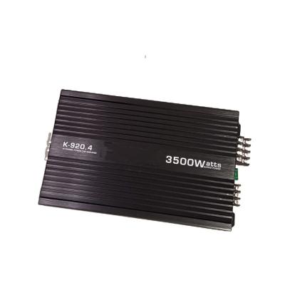 China Factory OEM Customized Stable Class AB 4 Channel Car Amplifier For Big Small Size Power Amplifier 36.6*21.5*5CM for sale