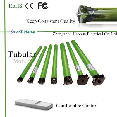 China Modern manual type tubular motor for roller blinds / tubular motor for solar blinds for sale