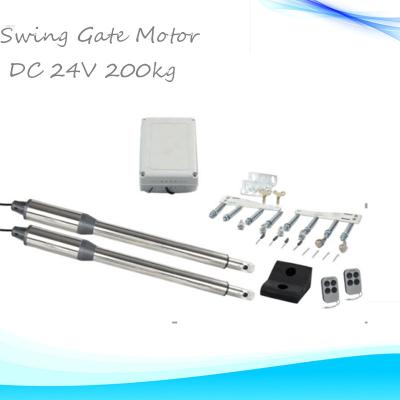 China Solar Compatible Swing Gate Opener/Swing Gate Automatic Swing Gate Operator Opener for sale