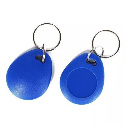 China EM4305 T5577 Waterproof ABS Rewritable RFID Waterproof Durable SI Key ID Chain For Access Control for sale