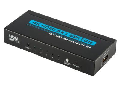 China 5 x 1 HDMI-Rangierlok 1,4, 3D 4K x Hdmi-Schalter Hafen 2K 5 mit Direktübertragung zu verkaufen