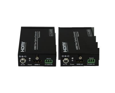 China HDMI Fiber Optic Extender With Transmitter Receiver Support HDMI1.4 / HDCP1.3 for sale