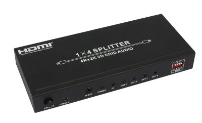 China HD 1080P 1 X 4 HDMI Splitter 4 Port HDMI Audio Video Splitter Multi Port for sale