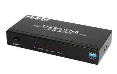 China 4K X 2K 2 Way HDMI Signal Splitter 1 In 2 Out With Audio Extractor for sale